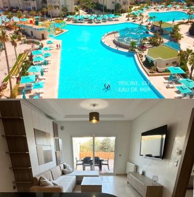 Monastir Apartment | Palm Lake Resort - Appartement terrasse