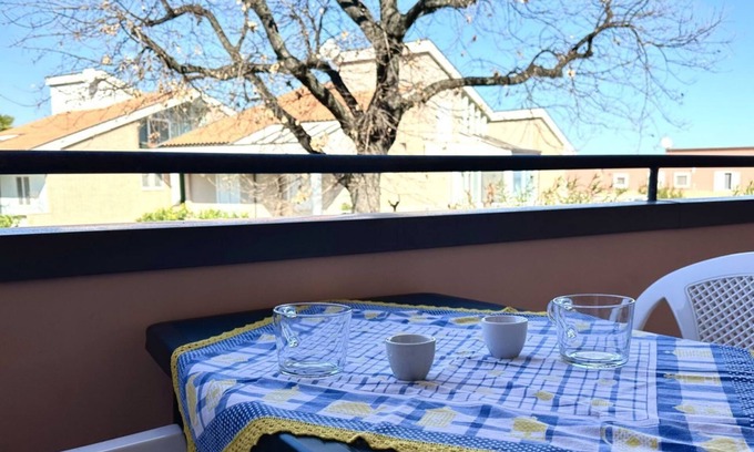 Marcelli Apartment | Palme 2/A - Marcelli, two-room apartment with sea view, Residence Le Palme