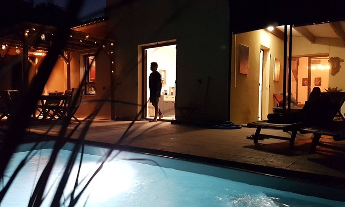 Saint-Jean-de-Fos Villa | panoramic cottage with swimming pool