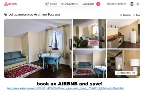 Carmignano Apartment | Panoramic Loft Artimino Tuscany
