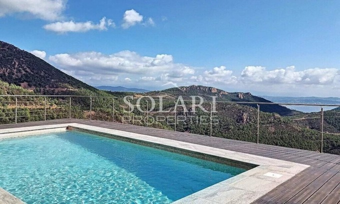 Espero-Pax Villa | Panoramic sea view french Riviera : villa with pool for 8 guests