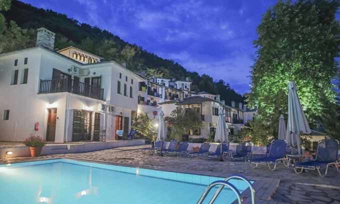 Zagora-Mouresi House | Panoramic view of the Aegean sea