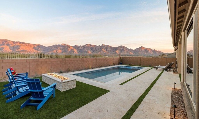 Rancho Vistoso House | Panoramic views w/Heated Saltwater Pool + Spa