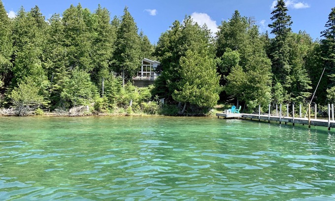 Cedarville House | Paradise: Gorgeous Les Cheneaux Island Retreat in Michigan's Upper Peninsula