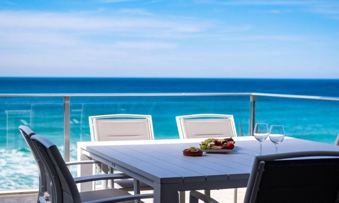 The Entrance North House | Paradise Penthouse; Beach Front Style and Luxury.