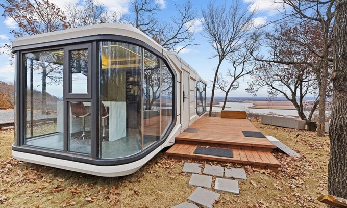 Muskogee Cabin | Paradise Point on Arkansas River Pod with Fire Pit