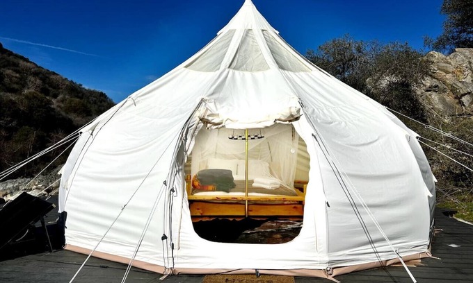 Three Rivers RV Rental | Paradise Ranch Inn - Ecstatic Tent
