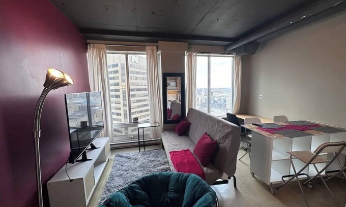 Downtown Edmonton Apartment | Paris Styled Downtown Loft