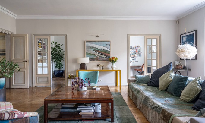 6th Arrondissement Apartment | Parisian Elegance: 4BR, 4.5BATH Chic Apartment