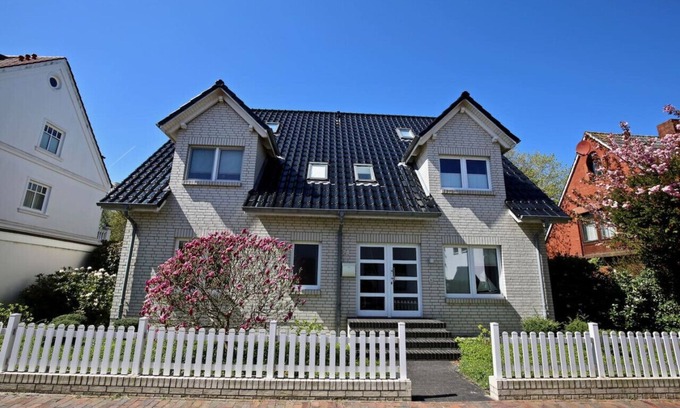 Wangerooge Apartment | Parkoase 3, Maisonette Wohnung mit Balkon