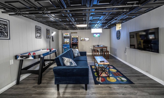 Columbia Heights House | Parkview Family Home w/Game Room, Garage, Firepit