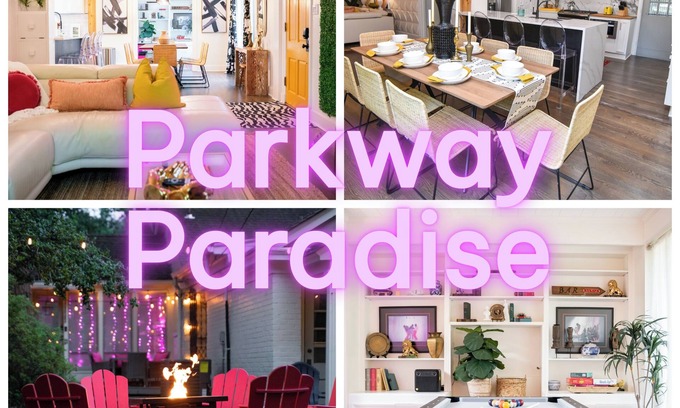 Crosstown House | Parkway Paradise - 7 Beds 4 Bedrooms - Elegant and Spacious - Recently Updated