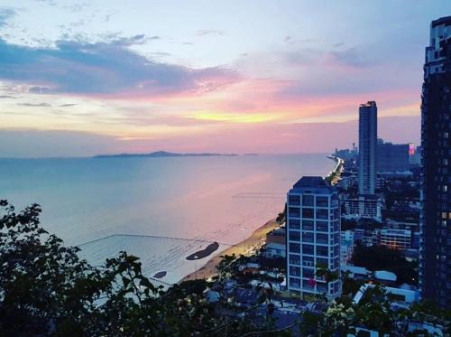 Na Kluea Apartment | pattaya jomtien green 1bedroom 34sqm seaview 17th floor beautiful