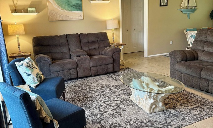 Port Charlotte House | Paws and poolside retreat: Cozy 2-bed, 2-bath, Salt Water Heated Pool