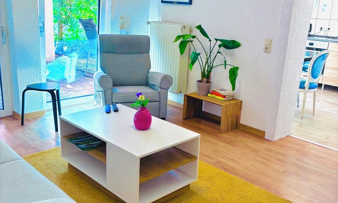 Michelsberg Apartment | Peace & relaxation in the countryside! Mediterranean country house apartment with jacuzzi