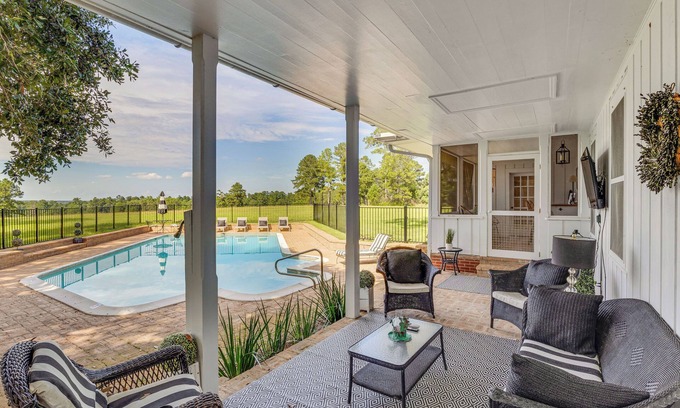 Fowlstown Villa | Peaceful 85-Acre Property: Thomasville Retreat