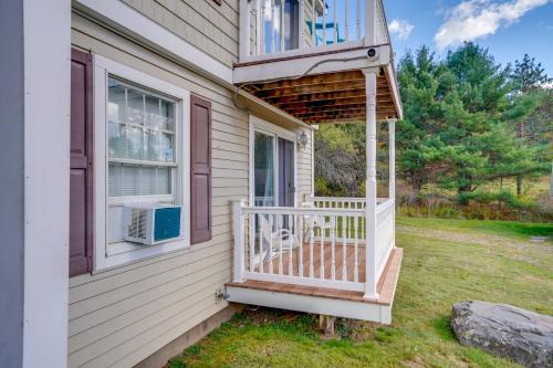 Windham Apartment | Peaceful Catskills Condo with Deck and Mountain View!