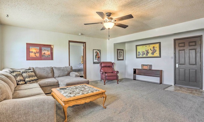 Chadron Apartment | Peaceful Chadron Apartment in Historic Hotel!