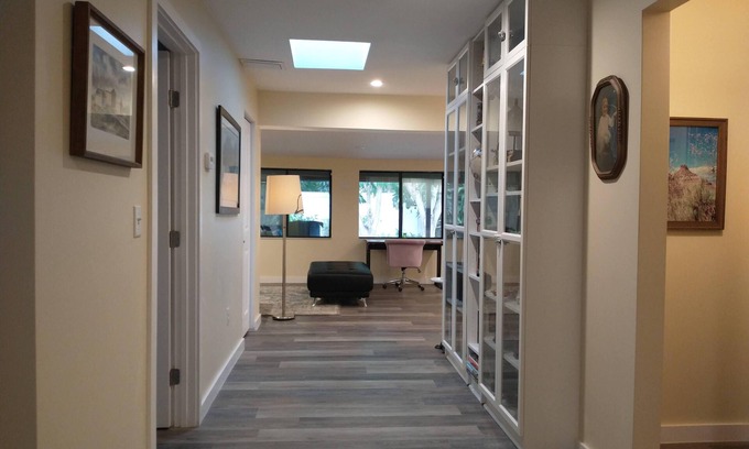 Bowe Gardens House | Peaceful Custom Home with Pool - 5 miles from beach!