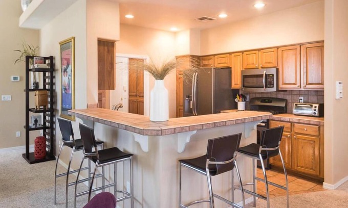 Rancho Vistoso Condo | Peaceful Desert Getaway