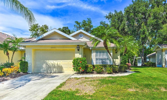 Sun City Center House | Peaceful Florida Retreat w/ Resort Amenities!