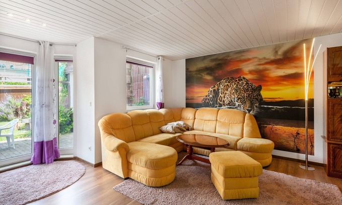 Gittersee Apartment | Peaceful Garden Flat in Dresden