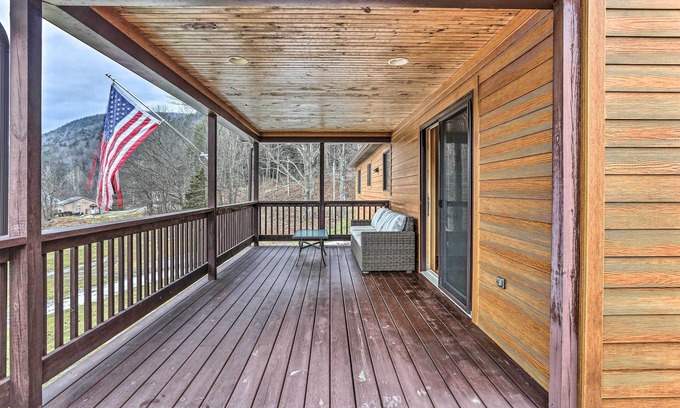 Hancock House | Peaceful Hancock Home w/Patio, Deck & Grill!