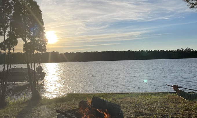 Side Lake House | Peaceful Lakefront Home for Rent on Side Lake chain of lakes!