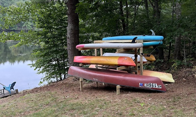 North Windham House | Peaceful Lakeside Oasis Near City Amenities