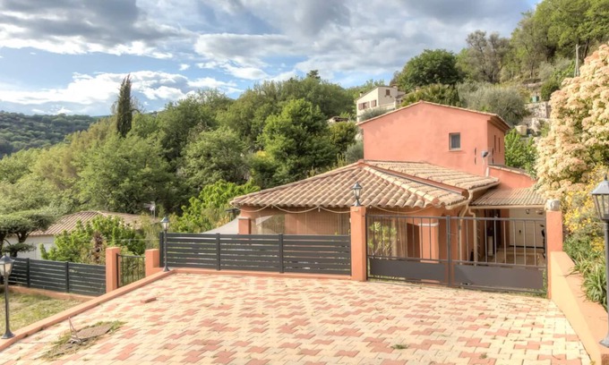 Contes Villa | Peaceful Provençal villa with swimming pool near Nice - Alpes-Maritimes