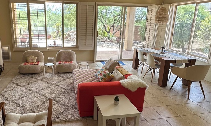 Tanque Verde Resort | Peaceful retreat in luxury home near Mt Lemmon. Spacious and modern.