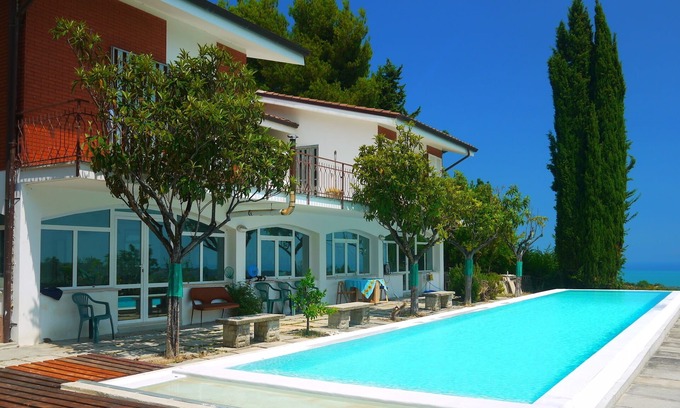 Monterubbiano Apartment | Peaceful, stunning views. Great for relaxing or a base for exploring.