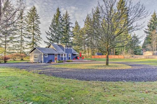 Gig Harbor House | Peacock Hill Retreat on 1 Acre, 1 Mi to Harbor