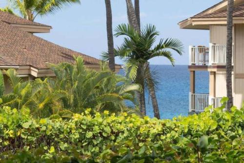 Kailua-Kona Apartment | Peek-a-boo Ocean View 1br1ba AC Condo Kona Shores