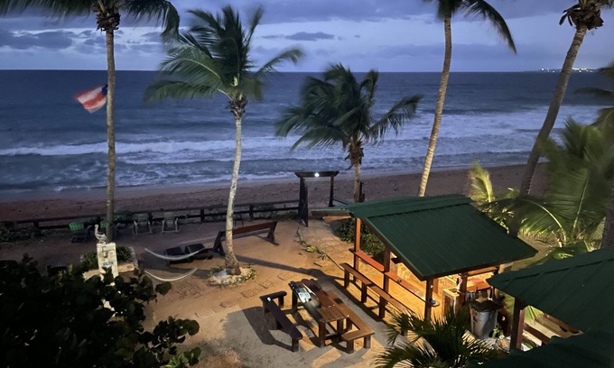 Puntas Condo | Pelican Point Beachfront Apt B on The Famous Sandy Beach, Surf & weddings