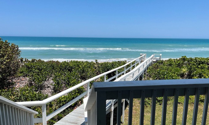 Melbourne Beach House | Pelican Point - Oceanfront home that can sleep up to twelve people