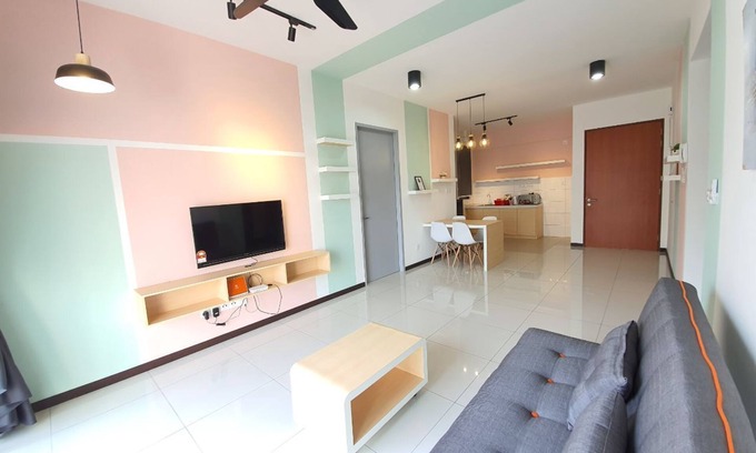 Kampung Bagan Dalam Condo | ❤️ Penang Sentral | Butterworth #8pax Getaway ❤️