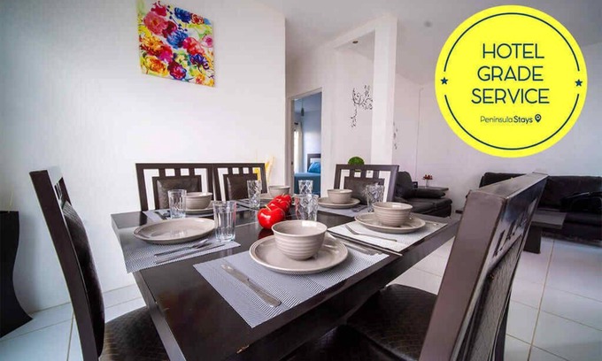 Chetumal House | PENINSULA STAYS 2 BR House @ Gated Community 24/7 Security