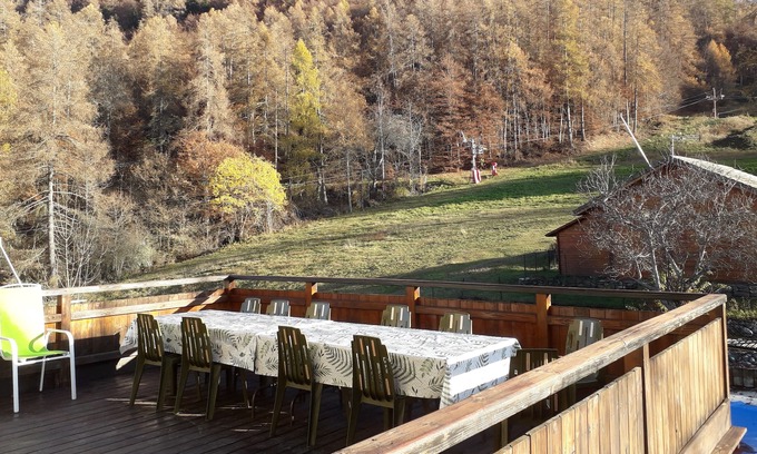 Saint-Leger-les-Melezes Apartment | penthouse on the ski slopes