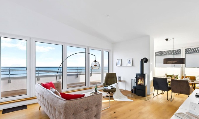 Olpenitzdorf Apartment | Penthouse Hygge on the beach/sea view/roof terrace - Penthouse on the beach -