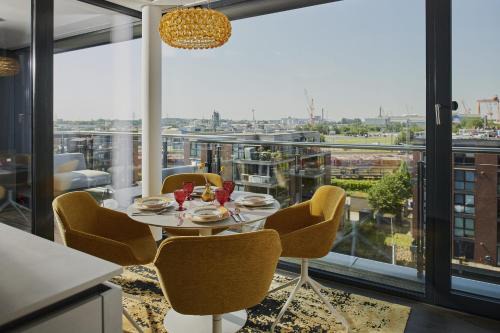 Emden Apartment | Penthouse Speicher 60 in Emden, zentrale Lage am Delft & Sauna