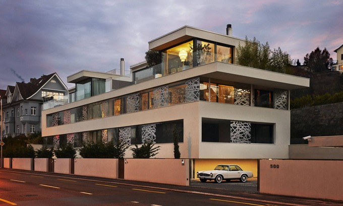 Wollishofen Apartment | Penthouse White Riviera House