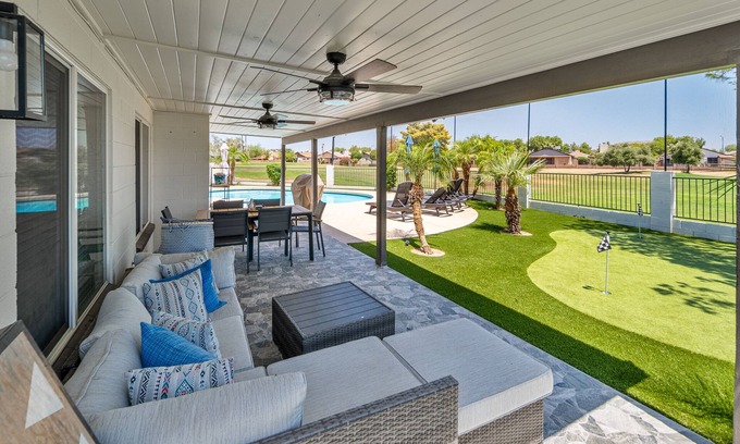 Country Meadows House | Peoria Oasis on Golf Course: Pool & Putting Green!