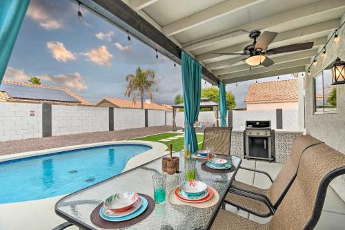 Peoria House | Peoria Oasis with Saltwater Pool and Putting Green!