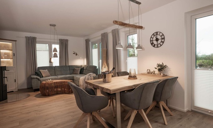 Olpenitz Apartment | Pequeno Secreto - infrared sauna, fireplace, washing machine, terrace, parking space