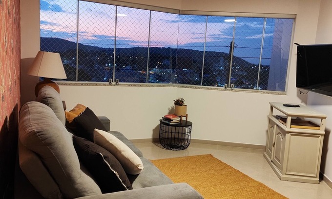 Sao Roque Apartment | Perfect duplex with a view 5 minutes from the Wine Route, ideal for families.