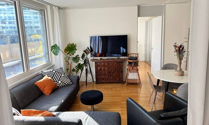 Escher Wyss Apartment | Perfect for up to 4 adults or a family with up to three kids