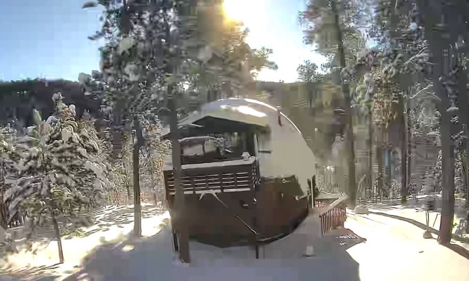 Deadwood Cabin | Perfect Forest Therapy Location - 3 acres - Geodesic Dome - Find your Peace !