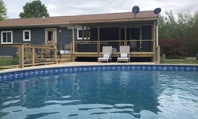 Three Oaks House | Perfect retreat for family and friends, private heated pool!