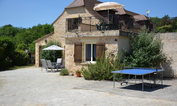 Mauzens-et-Miremont House | Périgord house with swimming pool, table tennis and barbecue - Ideal for families and friends